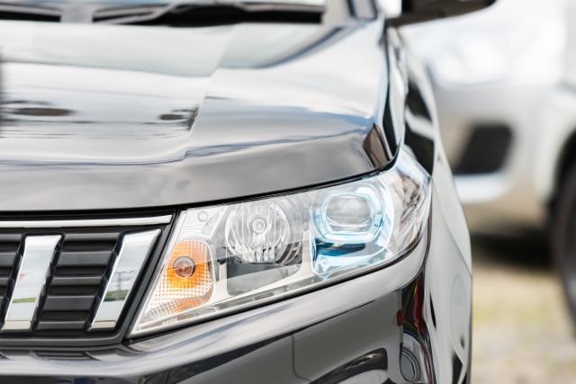 ヘッドライトコーティング